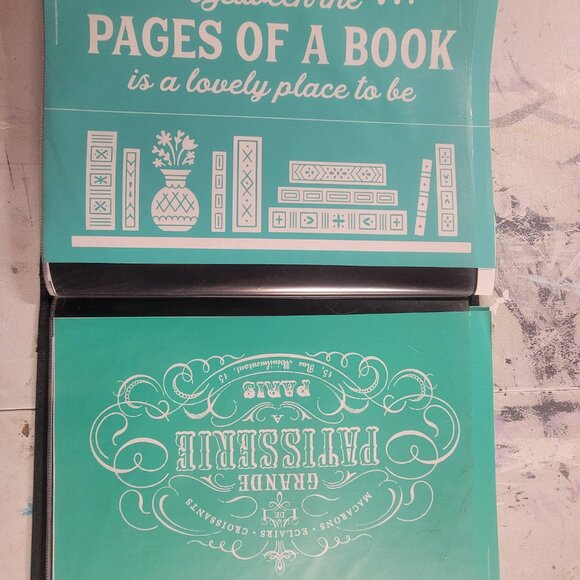 Bundle 2 ~ Reusable Silk Screen Stencils ~ 18 x 15 Binder ~ Adventure, Kids - Picture 13 of 16